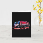 Opruimen 4 jaar van crap Funny Trump Garbage Kaart (Gele Bloem)