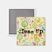 opruimen magneet (Voorkant / Achterkant)