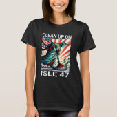 Opruimen op Isle 47 T-shirt (Voorkant)