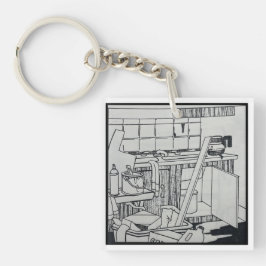 "Opruimen" Sleutelhanger