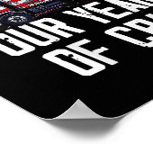 Opruimen van vier jaar rotzooi grappig Trump vuiln Poster (Hoek)