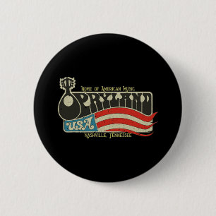  Opryland USA 1972 Tennessee 70s Special Ch Ronde Button 5,7 Cm