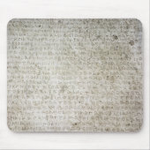 Opschrift in de taal Kushana Muismat (Voorkant)