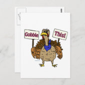 Opschroeven - Praten Turkije Briefkaart (Voorkant / Achterkant)