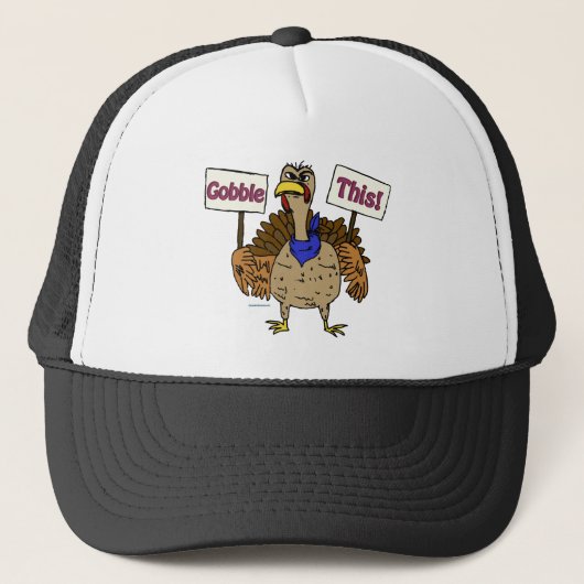 Opschroeven - Praten Turkije Trucker Pet (Voorkant)