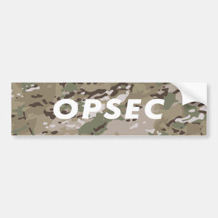 OPSEC - Operationele beveiliging Bumpersticker