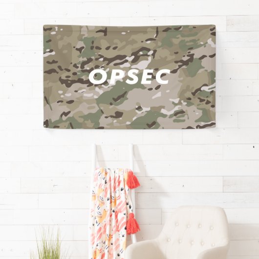 OPSEC - Operationele beveiliging Spandoek (Insitu)