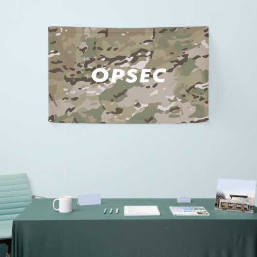 OPSEC - Operationele beveiliging Spandoek (Beurs)