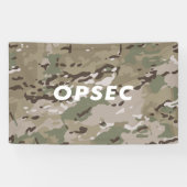 OPSEC - Operationele beveiliging Spandoek (Horizontaal)