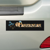 Opshernish Bumpersticker (Op auto)