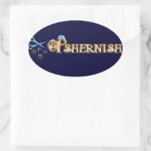Opshernish Ovale Sticker (Tas)