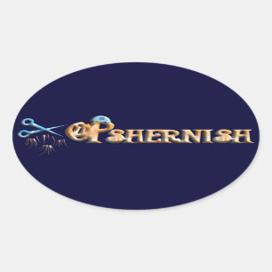 Opshernish Ovale Sticker