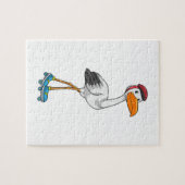 Opslaan als gealigneerd skater met Roller-schaatse Legpuzzel (Horizontaal)