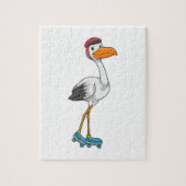 Opslaan als gealigneerd skater met Roller-schaatse Legpuzzel (Verticaal)