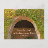 Opslaan Datum 40th Wedding Jubileum Aankondiging (Voorkant)