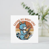 Opslaan de hele nacht lang - Voor saxofoonspelers (Staand voorkant)