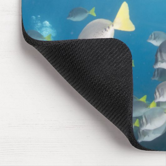 Opslaan dolfijnen muis mat, milieu bericht muismat (Hoek)