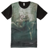 Opslaan door het Kruis All-Over-Print T-shirt (Voorkant)