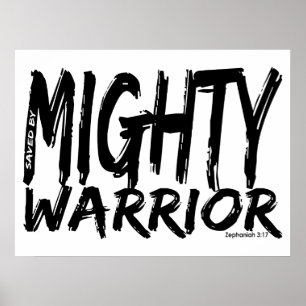Opslaan door Mighty Warrior Poster