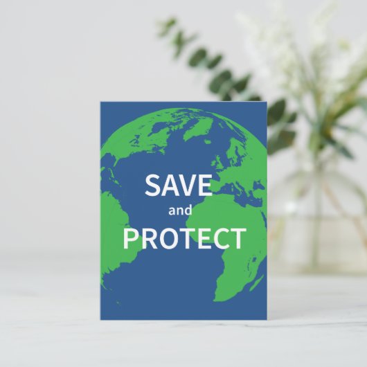 Opslaan en beschermen briefkaart (Staand voorkant)