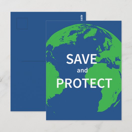 Opslaan en beschermen briefkaart (Voorkant / Achterkant)