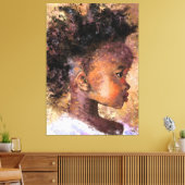Opslaan Kinder canvas Vrede - Kunst schilderen Afdruk (Insitu (Woonkamer))