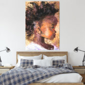 Opslaan Kinder canvas Vrede - Kunst schilderen Afdruk (Insitu (Slaapkamer))