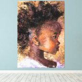 Opslaan Kinder canvas Vrede - Kunst schilderen Afdruk (Insitu (Houten vloer))