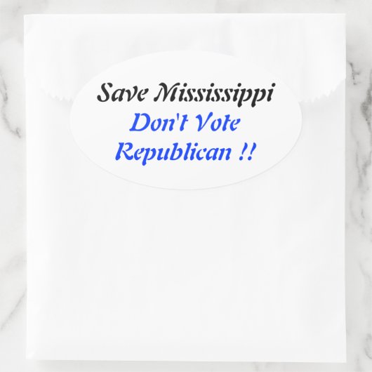 Opslaan MS Oval Blue Ovale Sticker (Tas)