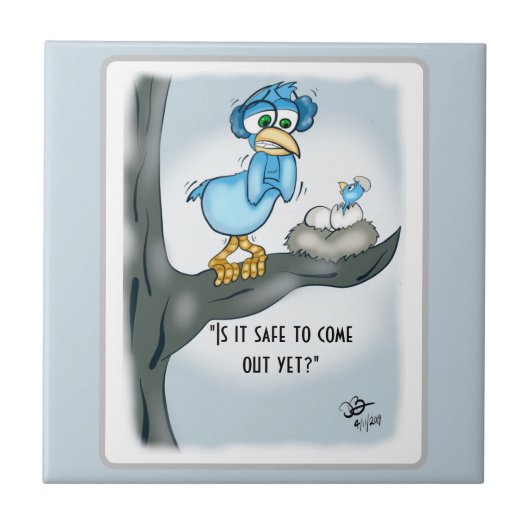 Opslaan om nog te komen, Tegel Tegeltje (Voorkant)