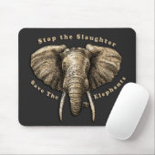 Opslaan van de afbeelding van Elephants Muismat (Met muis)