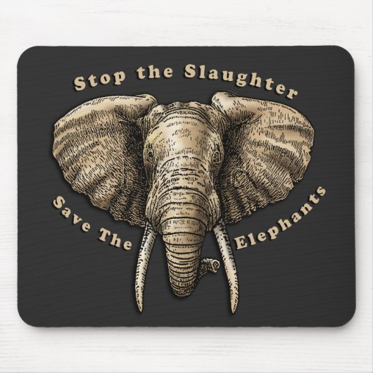 Opslaan van de afbeelding van Elephants Muismat (Voorkant)