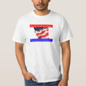 Opslaan van het vierde amendement t-shirt (Voorkant)