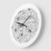 Opslaan van planet Earth Animals Trees Rights Draw Grote Klok (Hoek)