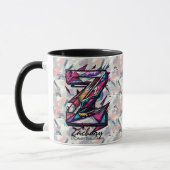 Opslag Abstract Monogrammok - Z voor Zachary Mok (Links)