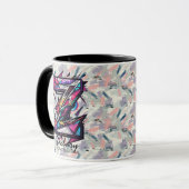 Opslag Abstract Monogrammok - Z voor Zachary Mok (Voorkant links)