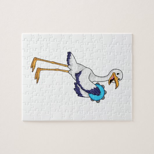 Opslag als arts met Tambourine Legpuzzel (Horizontaal)