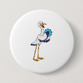 Opslag als arts met Tambourine Ronde Button 7,6 Cm (Voorkant)