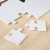 Opslag als leraar met boek legpuzzel (Zijkant)