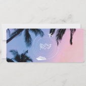 Opslag de Datum Instapkaart Kaart Cruise QR Code U (Achterkant)