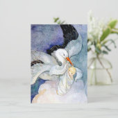 Opslag en Baby  Kaart (Staand voorkant)