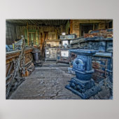 OPSLAG GHOST TOWN POSTER (Voorkant)