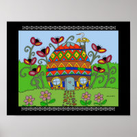 Opslag in een Pysanka House