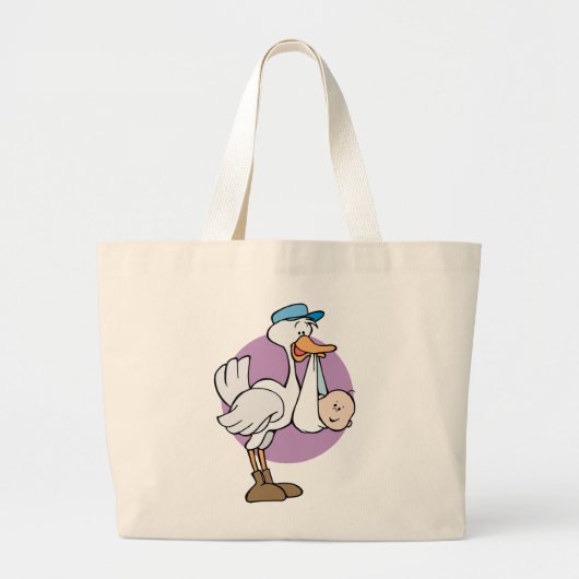 Opslag met Baby Grote Tote Bag (Voorkant)