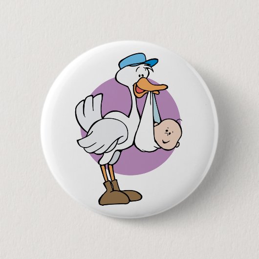 Opslag met Baby Ronde Button 5,7 Cm (Voorkant)