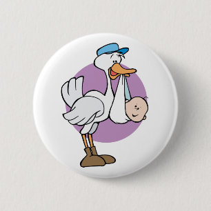 Opslag met Baby Ronde Button 5,7 Cm