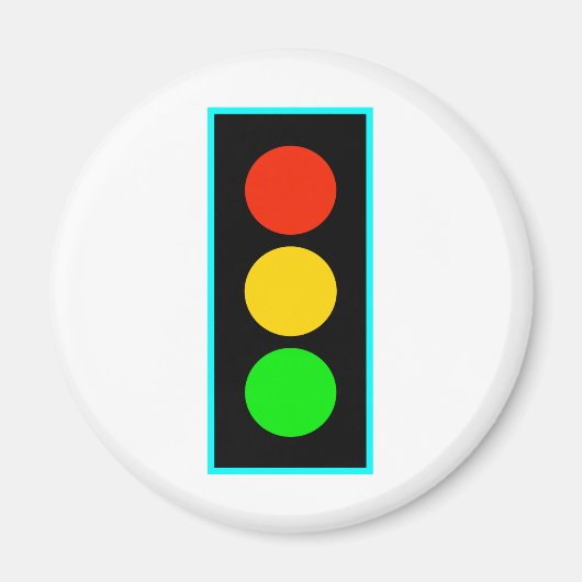 Opslag met lichte blauwe rand magneet (Voorkant)