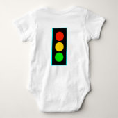 Opslag met lichte blauwe rand romper (Achterkant)