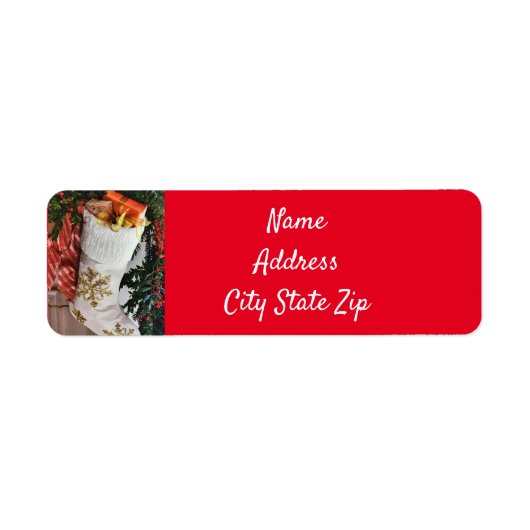 ***OPSLAG VAN CHRISTMAS EN DECOR** ETIKET (Voorkant)