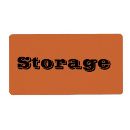 Opslag Verplaatsende Etiketten in Roest